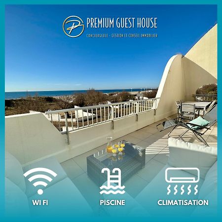 Pgh N5-25M De La Plage, Vue Mer, Piscine, Parking 라그랑모트 외부 사진